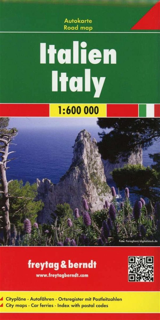 Cover for Freytag &amp; Berndt · Freytag &amp; Berndt Road Map: Italy (Inbunden Bok) (2019)