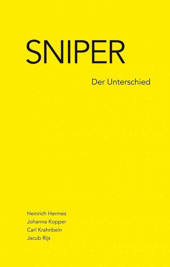 Cover for Hermes · Sniper (Book)