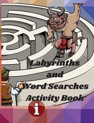 Cover for Avin Tovir · Labyrinths and Word Searches Activity Book (Paperback Bog) (2022)