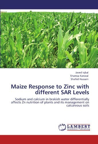Cover for Shahid Hussain · Maize Response to Zinc with Different Sar Levels: Sodium and Calcium in Brakish Water Differentially Affects Zn Nutrition of Plants and Its Management on Calcareous Soils (Paperback Bog) (2011)