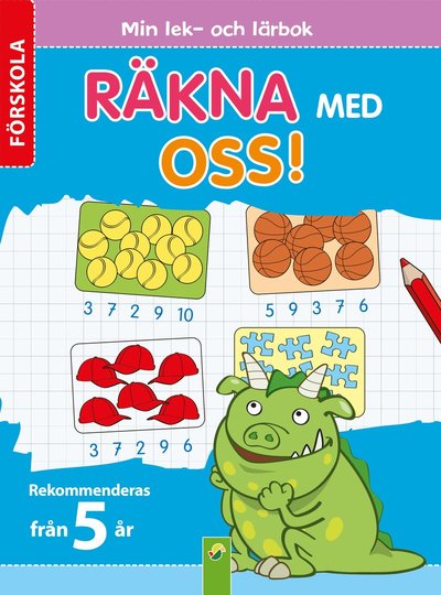 Cover for Räkna med oss : Min lek- och lärbok (Book) (2022)