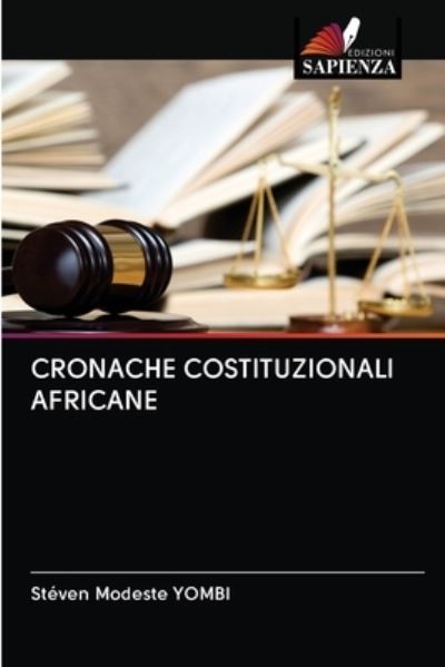 Cover for Steven Modeste Yombi · Cronache Costituzionali Africane (Paperback Book) (2020)