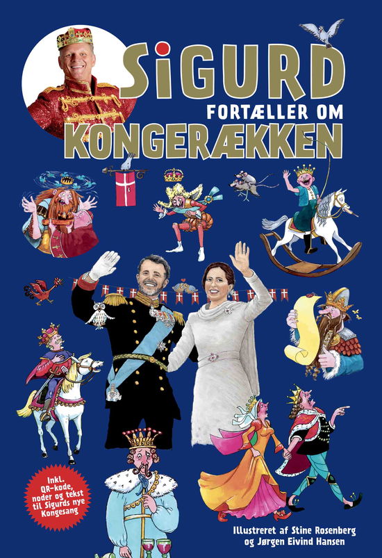 Cover for Sigurd Barrett · Sigurd fortæller om kongerækken (Hardcover Book) [2nd edition] (2025)