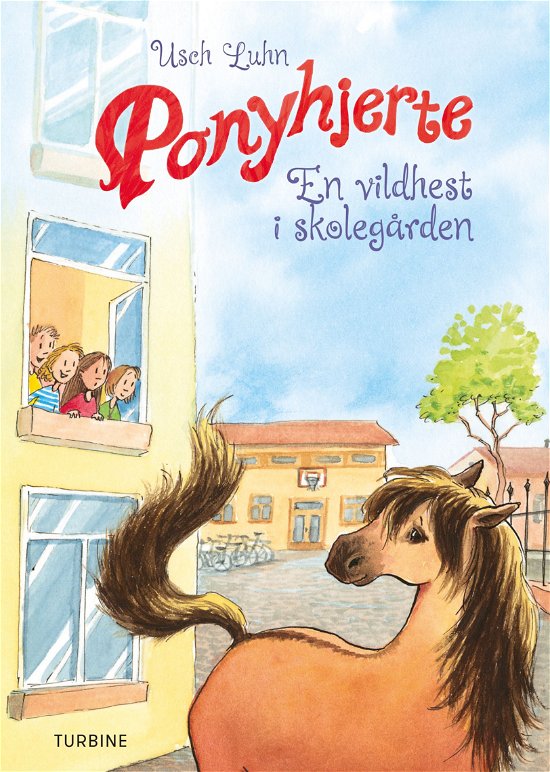 Cover for Usch Luhn · Ponyhjerte – En vildhest i skolegården (Hardcover Book) [1e uitgave] (2019)