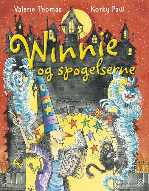 Cover for Valerie Thomas · Winnie &amp; Wilbur: Winnie og spøgelserne (Indbundet Bog) [1. udgave] (2015)