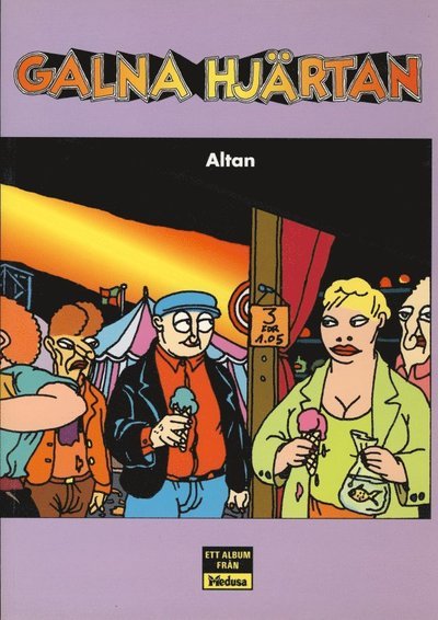 Cover for Altan · Galna hjärtan (Bog) (1998)