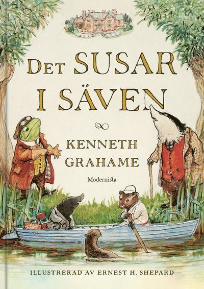 Cover for Kenneth Grahame · Det susar i säven (Kartor) (2022)