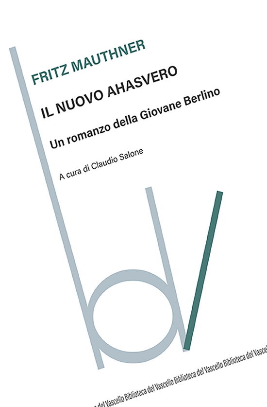 Cover for Fritz Mauthner · Il Nuovo Ahasvero (Book)