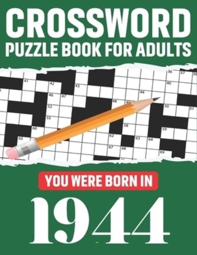 Cover for T F Kris McPherson Publication · Crossword Puzzle Book For Adults (Paperback Book) (2021)