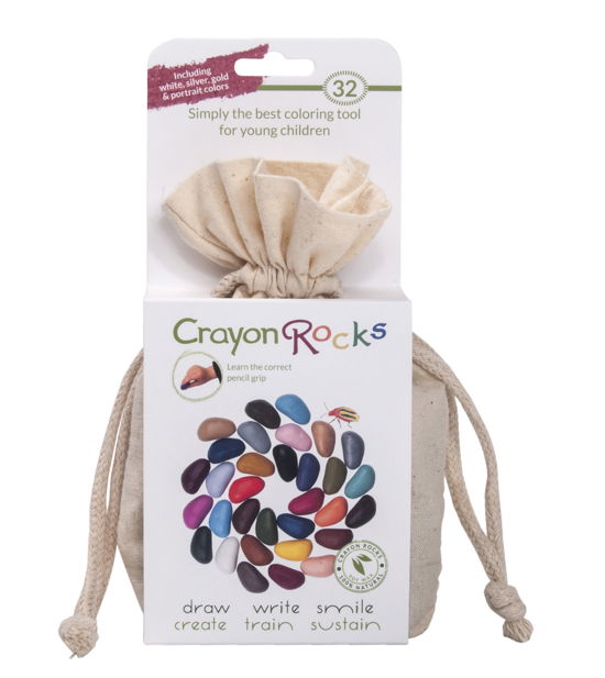 32 stuks - Katoenen Zakje - Crayon Rocks - Gadżety -  - 0019962059537 - 