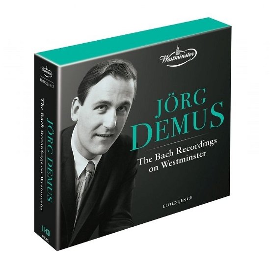Cover for Jorg Demus · Bach Recordings On Westminster (CD) (2023)