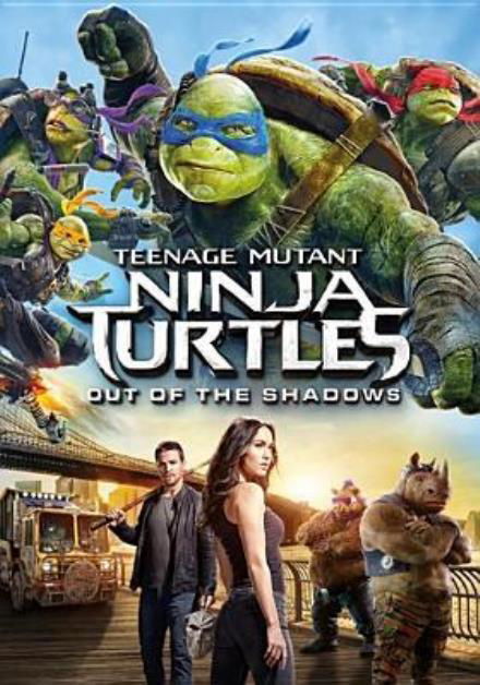 Cover for Teenage Mutant Ninja Turtles: out of the Shadows (DVD) (2016)