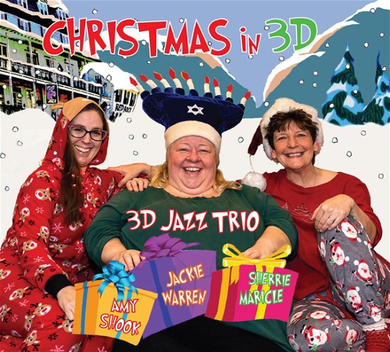 Cover for 3D Jazz Trio · Christmas In 3D (CD) (2021)