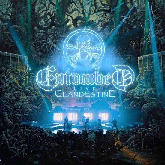 Cover for Entombed · Clandestine Live (CD) (2019)