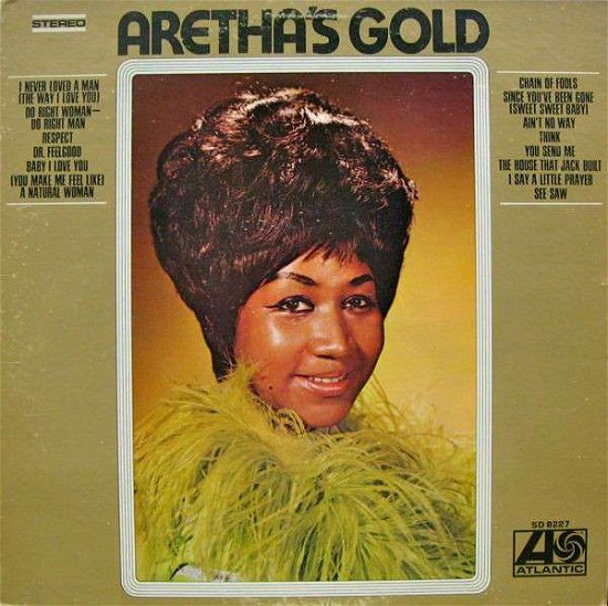 Cover for Aretha Franklin · Aretha's Gold (Gold Vinyl) (Sy (LP) [Coloured edition] (2019)
