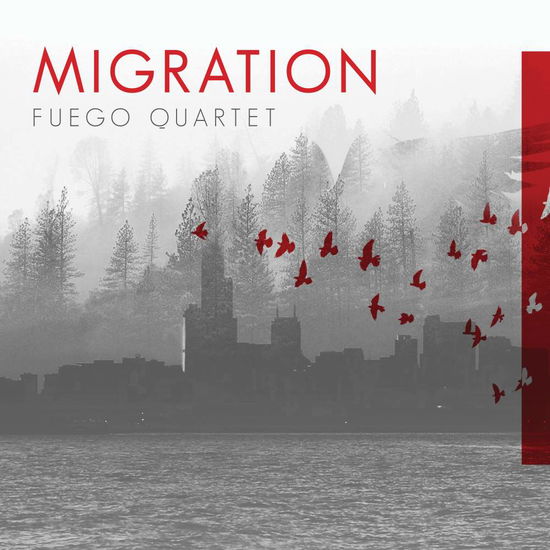 Cover for Albright / Fuego Quartet / Pique · Migration (CD) (2019)