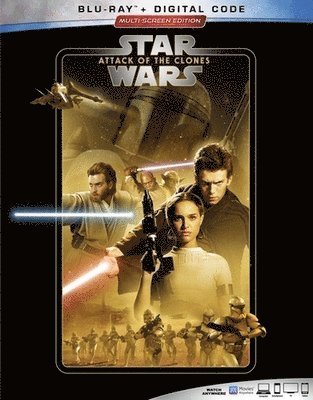 Cover for Star Wars: Attack of the Clones (Blu-ray) (2019)