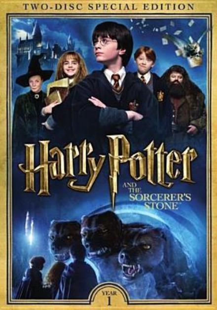 Cover for Harry Potter &amp; the Sorcerer's Stone (DVD) (2016)