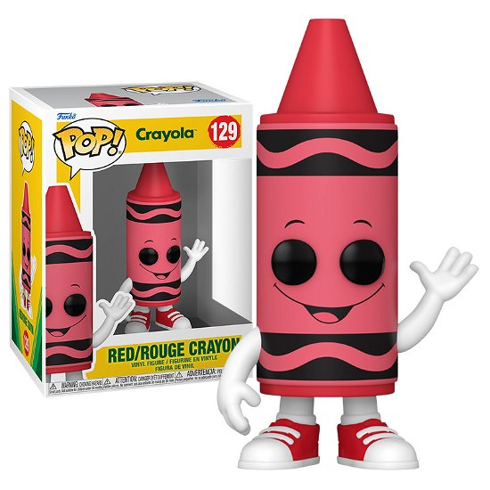 Crayola - Red Crayon - Funko Pop! Vinyl: - Merchandise - Funko - 0889698652537 - 6. März 2024