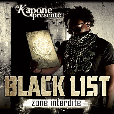 Cover for Kapone · Black list zone interdite (CD) (2021)