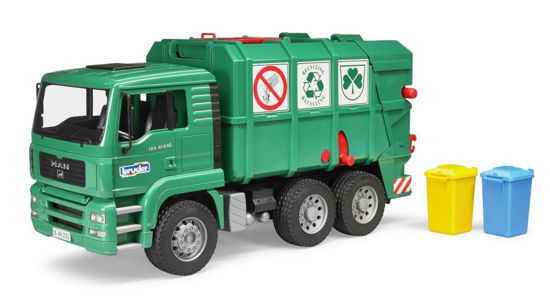 Cover for Bruder · Man Tga Garbage Truck Green (N/A) (2018)
