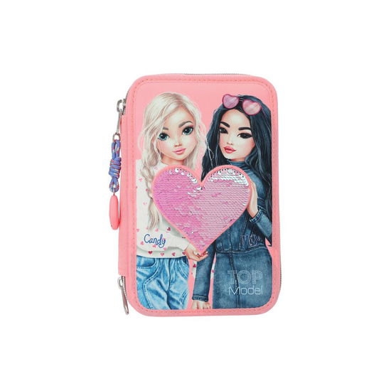 Cover for Topmodel · Topmodel - Trippel Pencilcase (0412950) (Leksaker)