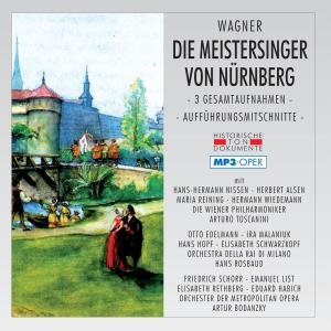 Richard Wagner - Die Meistersinger Von Nurnberg - Wagner R. - Musik - CANTUS LINE - 4032250102537 - 8. november 2019