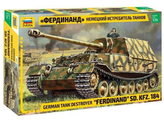 1:35 Sd. Kfz.184 ferdinand Tiger - Zvezda - Merchandise -  - 4600327036537 - 