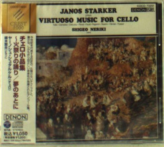 Cover for Janos Starker · Virtuoso Music for `cello (CD) [Japan Import edition] (2011)
