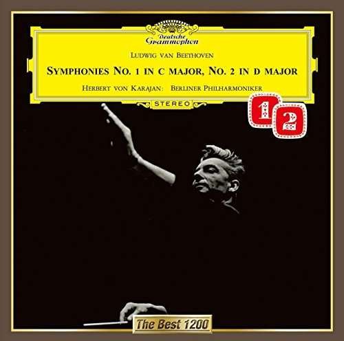 Cover for Herbert Von Karajan · Beethoven: Symphonies No. 1 &amp; No. 2 (CD) [Japan Import edition] (2015)