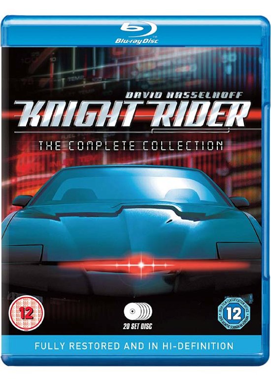 Cover for Knight Rider  the Complete Collecti · Knight Rider Seasons 1 to 4 Complete Collection (Blu-ray) (2016)