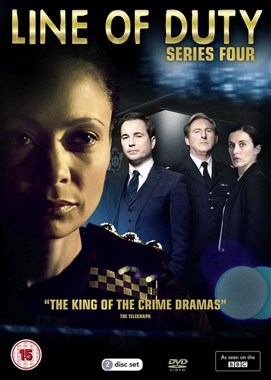 Cover for Line of Duty - Series 4 · Line Of Duty: Series 4 (DVD) (2017)