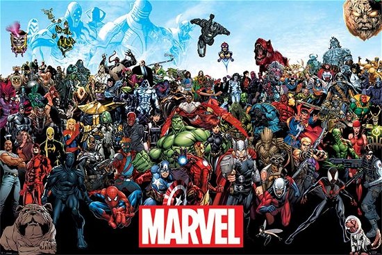 Cover for Pyramid International · Marvel: Universe (poster Maxi 61x915 Cm) (MERCH) (2020)