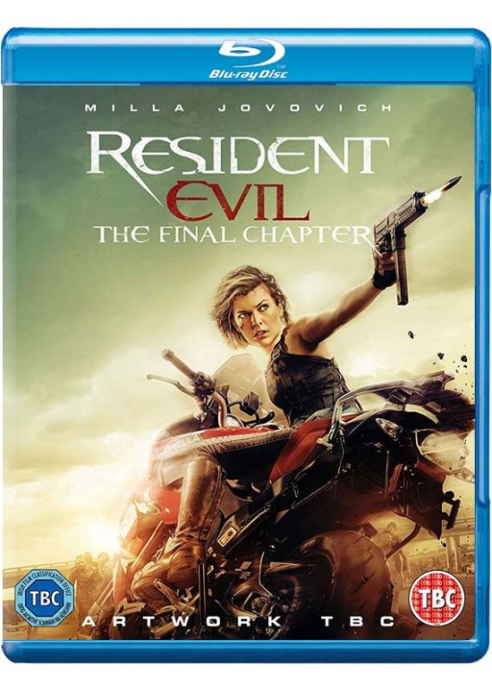 Cover for Resident Evil: the Final Chapt (Blu-Ray) (2017)