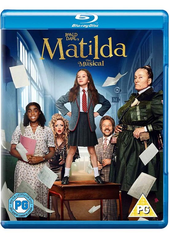 Cover for Roald Dahls Matilda the Musical · Roald Dahls - Matilda The Musical + Sing Along (Blu-ray) (2023)
