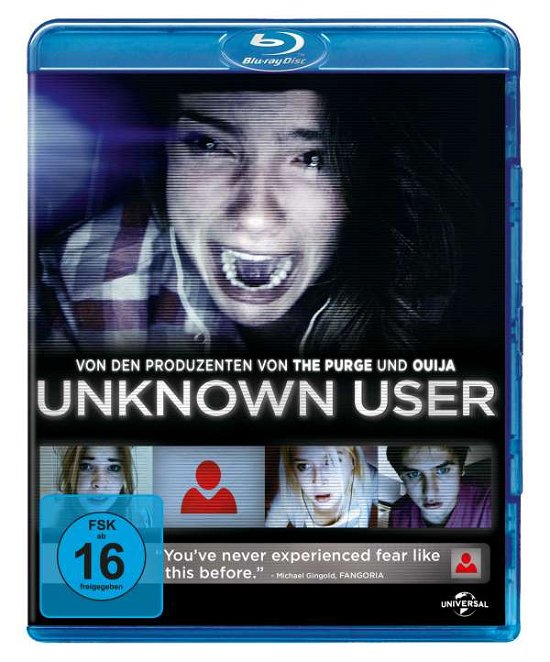 Cover for Shelley Hennig,moses Jacob Storm,renee Olstead · Unknown User (Blu-ray) (2016)