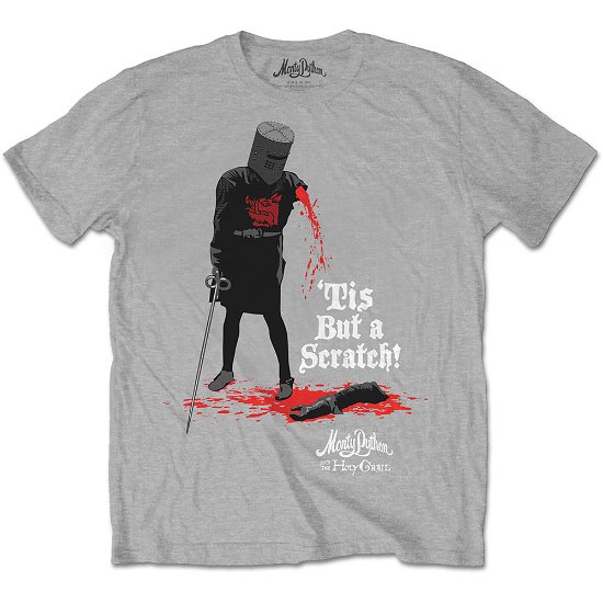 Monty Python Unisex T-Shirt: Tis But A Scratch - Monty Python - Produtos - Bravado - 5055979948537 - 21 de janeiro de 2020