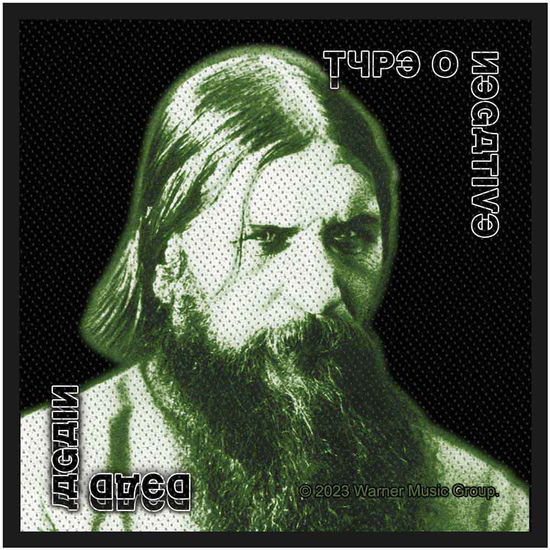 Type O Negative Standard Woven Patch: Dead Again - Type O Negative - Produtos -  - 5056365724537 - 