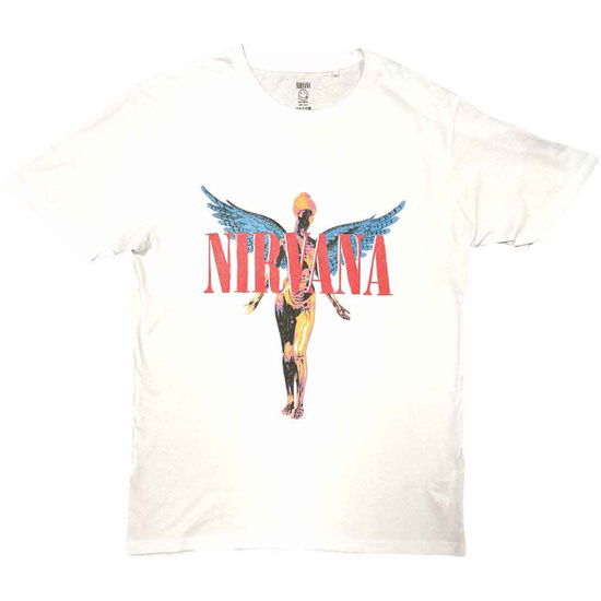 Nirvana Unisex T-Shirt: Angelic - Nirvana - Marchandise -  - 5056561070537 - 
