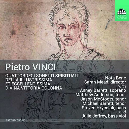 Pietro Vinci: Quattordeci Sonetti Spirituali - Nota Bene - Muziek - TOCCATA CLASSICS - 5060113445537 - 6 maart 2020