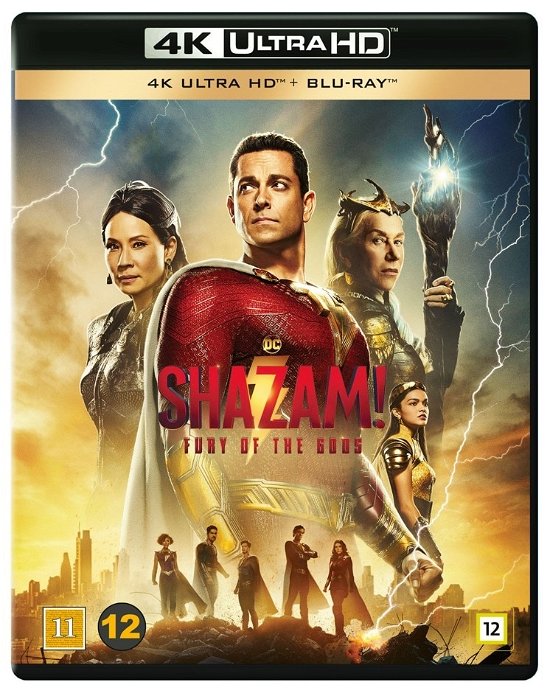 Shazam! Fury Of The Gods (4k+Bd) - Dc Comics - Filmes - Warner - 7333018026537 - 15 de junho de 2023