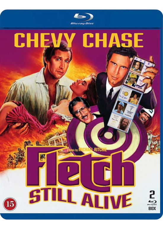 Cover for Chevy Chase · Fletch / Fletch Lives (Blu-ray) (2021)
