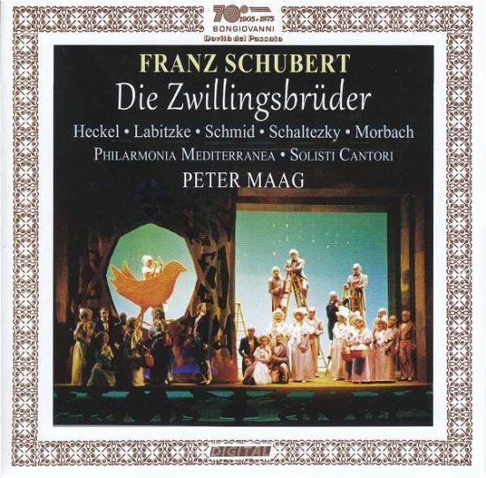 Cover for Schubert / Heckel / Maag · Die Zwillingsbruder (CD) (2019)
