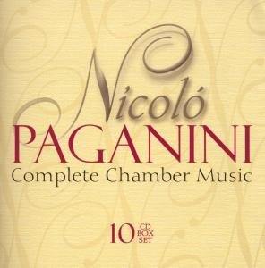 Cover for Paganini / Bratchkova / Frati / Farulli / Gonella · Complete Chamber Music (CD) (2008)