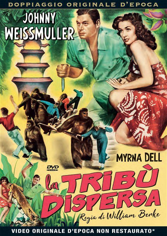 Cover for Johnny Weissmuller · Tribu' Dispersa (La) (DVD)