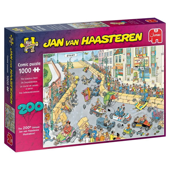 Cover for Jan Van Haasteren · De Zeepkistenrace (1000 Stukjes) (Pussel)