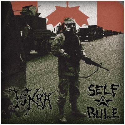 Cover for Iskra &amp; Self Rule · Split (7&quot; Vinyl Single) (LP)