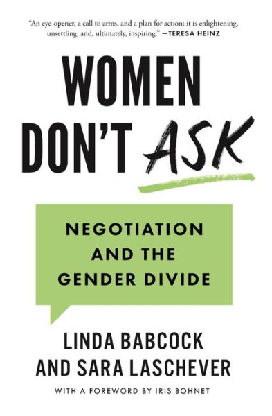 Cover for Linda Babcock · Women Don't Ask: Negotiation and the Gender Divide (Taschenbuch) (2021)