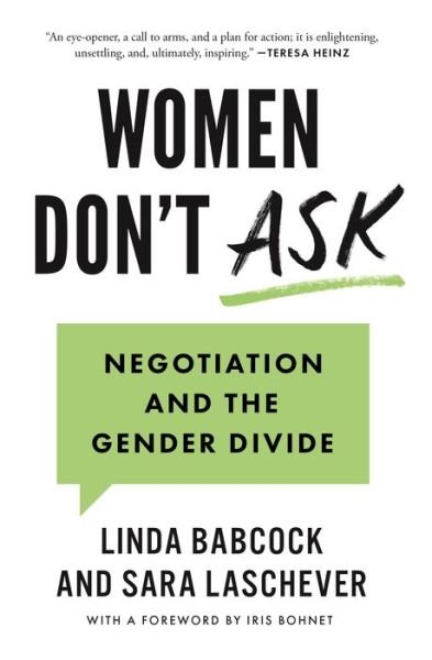 Cover for Linda Babcock · Women Don't Ask: Negotiation and the Gender Divide (Paperback Book) (2021)