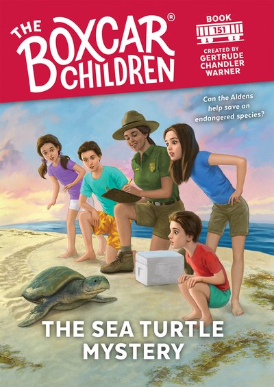Cover for Gertrude Chandler Warner · The Sea Turtle Mystery - The Boxcar Children Mysteries (Innbunden bok) (2019)